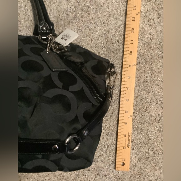Coach Madison Op Art Satchel -NWT #C112-17690 Never Been Used! - Picture 7 of 12